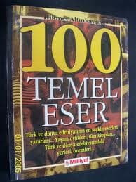 100 Temel Eser kitabının kapağı