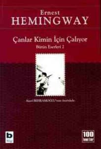 Ernest Hemingway – Çanlar Kimin İçin Çalıyor Kitabının Özeti ve Kahramanları kitabının kapağı