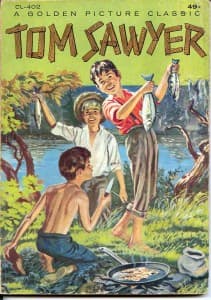 Tom Sawyer kitabının kapağı