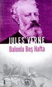Balonla Beş Hafta Kitap Özeti (Jules Verne) kitabının kapağı