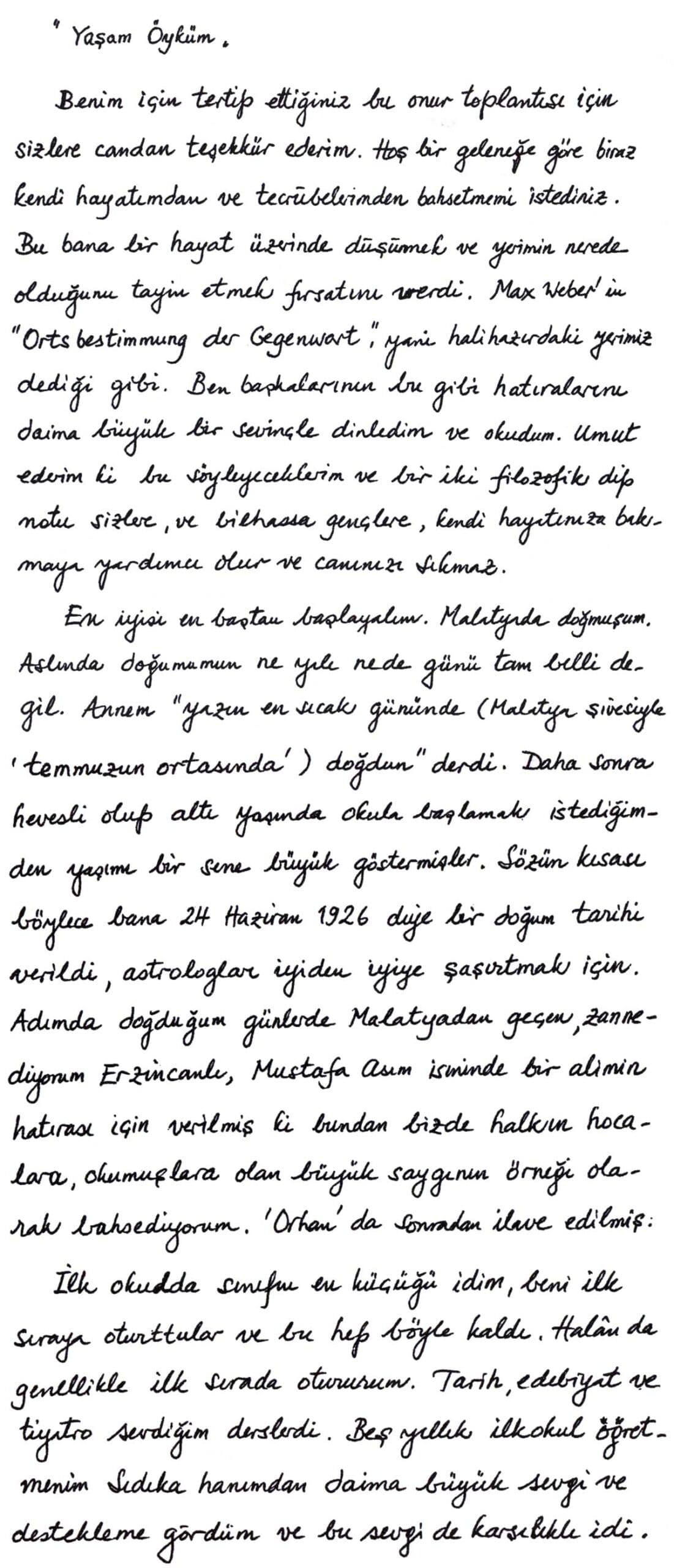 Biyografi (Yaşam Öyküsü) kitabının kapağı
