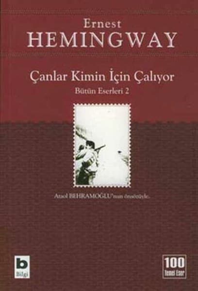Çanlar Kimin İçin Çalıyor Kitap Özeti kitabının kapağı