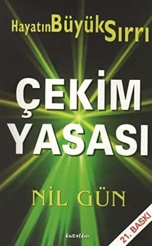 Çekim Yasası kitabının kapağı