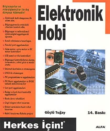 Elektronik Hobi kitabının kapağı