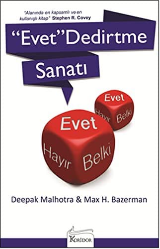 EVET DEDİRTME SANATI kitabının kapağı