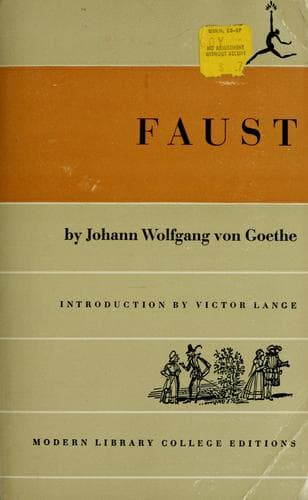 Faust kitabının kapağı