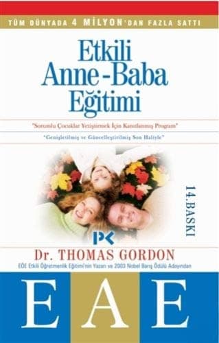 ETKİLİ ANA BABA EĞİTİMİ kitabının kapağı