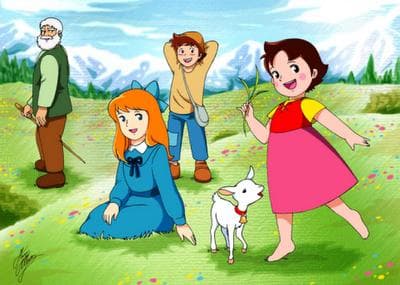 Heidi Kitabının Özeti kitabının kapağı