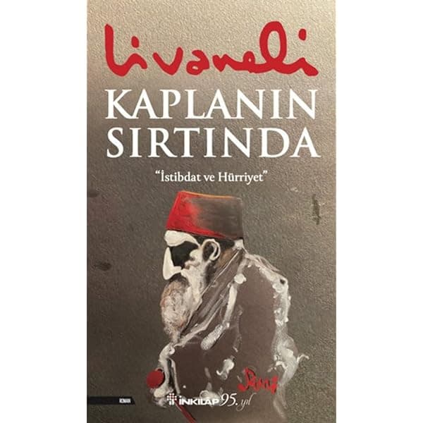 Kaplanın Sırtında - Livaneli kitabının kapağı