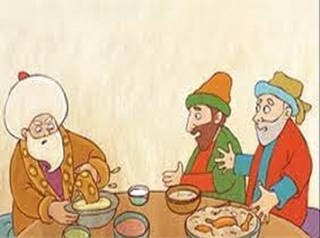 Nasreddin Hoca ve Ziyafetler kitabının kapağı