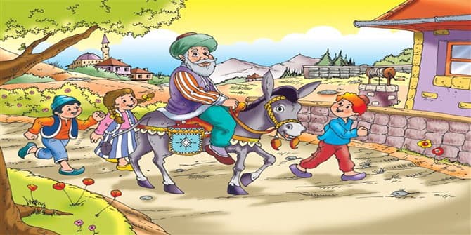 Nasreddin Hocanın Hayatının Özeti kitabının kapağı