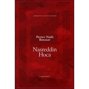Pertev Naili Boratav’ın Nasreddin Hoca Araştırması kitabının kapağı