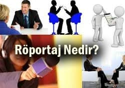 Röportaj Nedir, Özellikleri Nelerdir kitabının kapağı