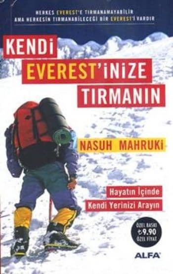 Kendi Everestinize Tırmanın kitabının kapağı