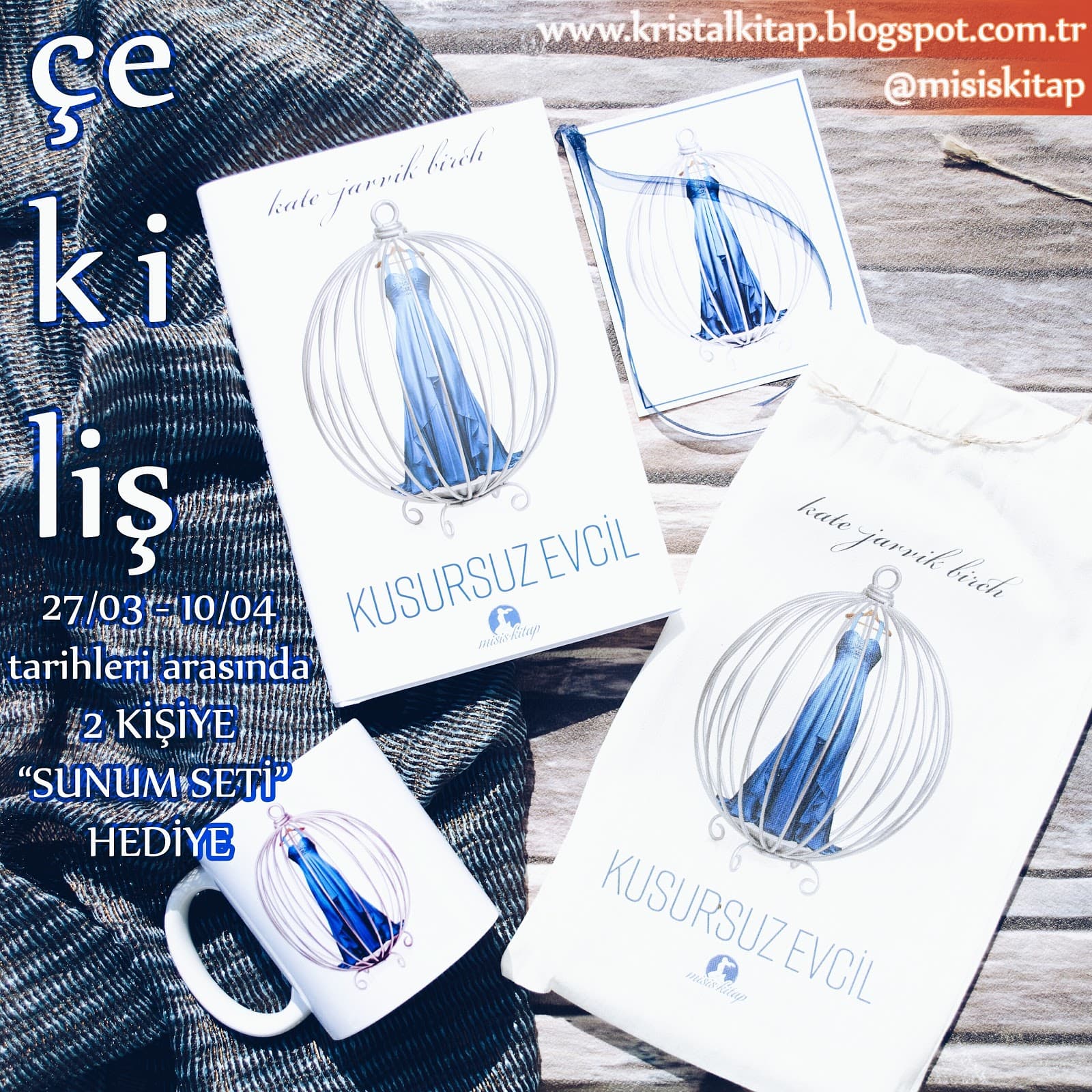 Çekiliş! Misis Kitap'tan 2 kişiye Kusursuz Evcil Sunum Seti Hediye! kitabının kapağı