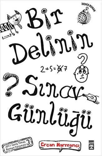 Bir Delinin Sınav Günlüğü kitabının kapağı