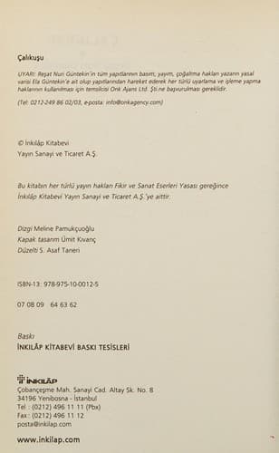 ÇALIKUŞU kitabının kapağı
