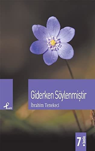 Giderken Söylenmiştir kitabının kapağı