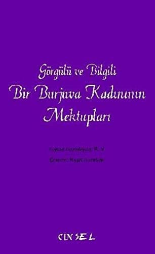 Görgülü ve Bilgili Bir Burjuva Kadınının Mektupları kitabının kapağı