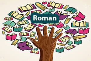 Dünya Edebiyatında Roman kitabının kapağı