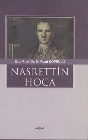 Fuad Köprülü’nün Nasreddin Hoca Araştırmaları kitabının kapağı