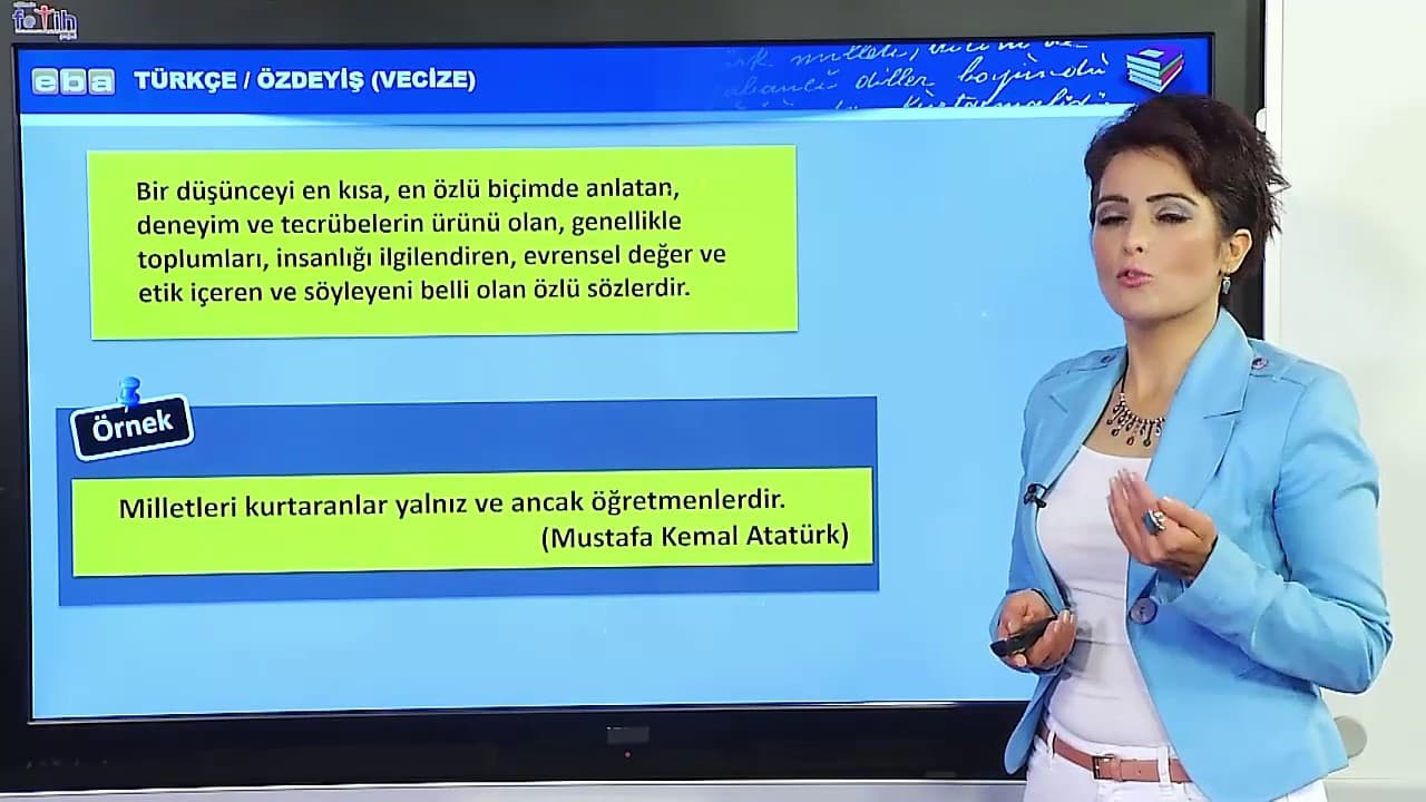 Özdeyiş Nedir kitabının kapağı